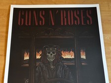 200枚限定 Guns N' Roses ガンズアンドローゼズ リトグラフ Guns N Roses Lithograph for sale | eBay