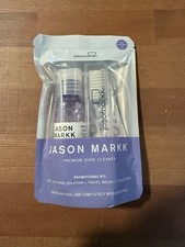 Jason Markk Shoe Cleaner Promotional Kit 1oz Solution, Brush , Quick Wipe
