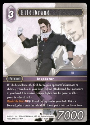 Hildibrand 4-109H Opus IV NM Final Fantasy TCG