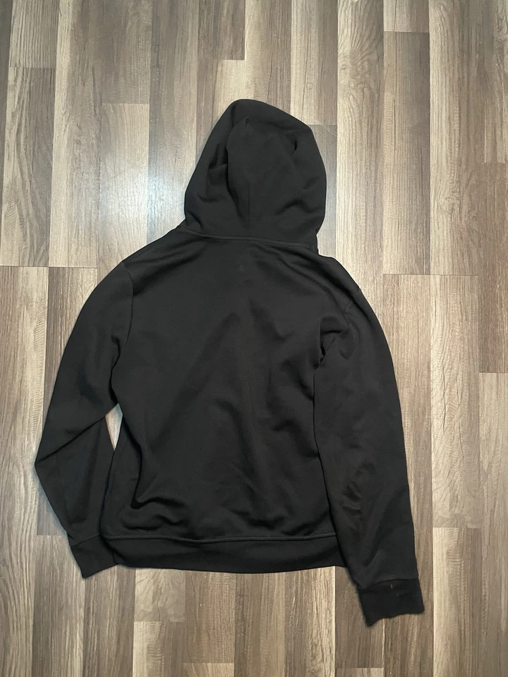 Polo Ralph Lauren Doble Punto Negro Cremallera Sudadera con Capucha Talla L Foto 3 de 4