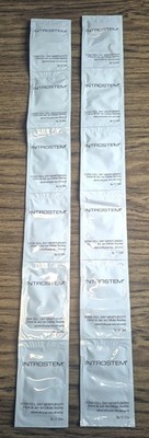 INTROSTEM STEM CELL MOISTURIZER - 12 SAMPLE PACKETS 3G/0.10OZ EACH NEW