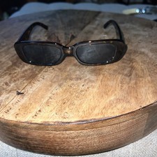 Rectangular Framed Tortoise Sunglasses