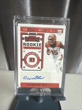 2019 Panini Contenders - Rookie Ticket Damion Willis #166 (AU, RC)