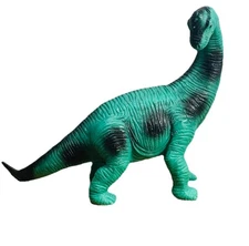 Brachiosaurus Dolgen Dinosaur Plastic Toy Green Educational Figure