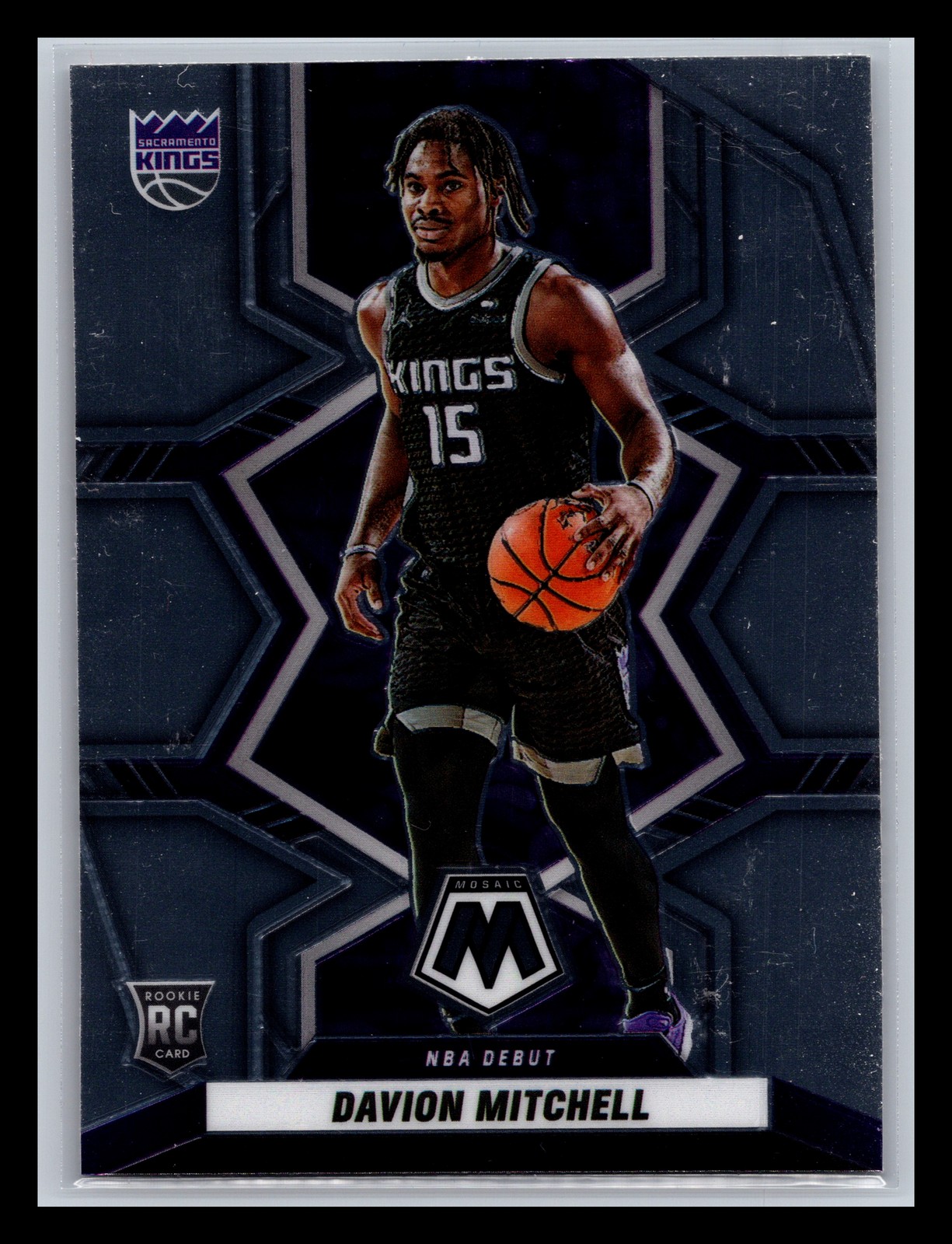 Davion Mitchell Sacramento Kings 2021-22 Panini Mosaic #269