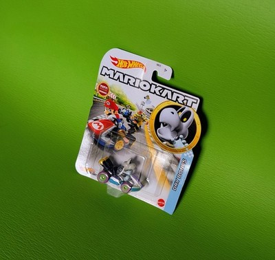 Hot Wheels Mario Kart Dry Bones Standard Kart 1:64 Auto Fahrzeug NEU