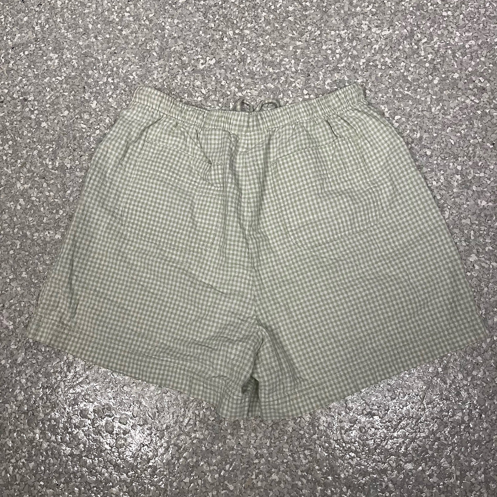 Vintage 90s gingham shorts Basic Editions - image 3