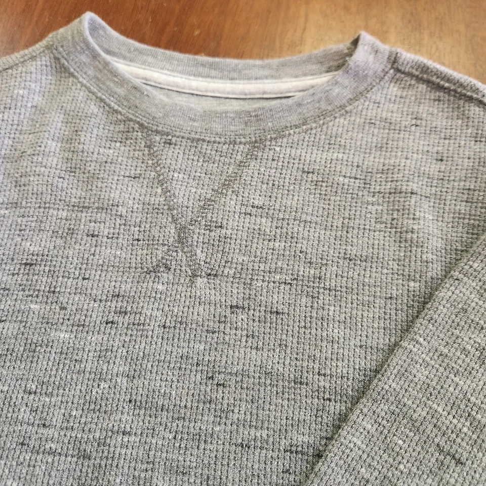 Lote de 3 Faded Glory & Athletic Youth Med (8) - Manga Larga Negro y Gris Foto 3 de 4