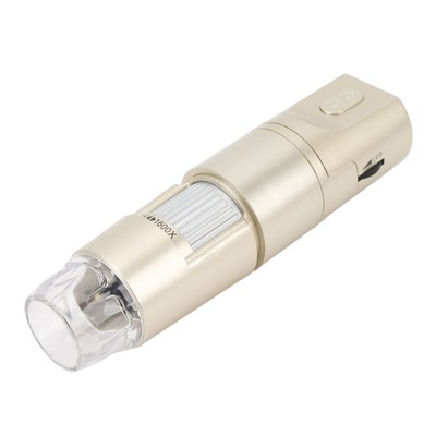 Wireless Digital Microscope With 8 Dimmable LED Lights 0 To 1600X 1080P Wire Hot