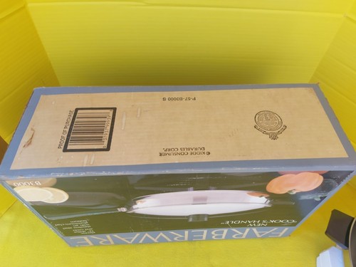Farberware Stainless Steel 12" Electric Skillet Fry Pan B3000 BRAND NEW OPEN BOX - Picture 16 of 16