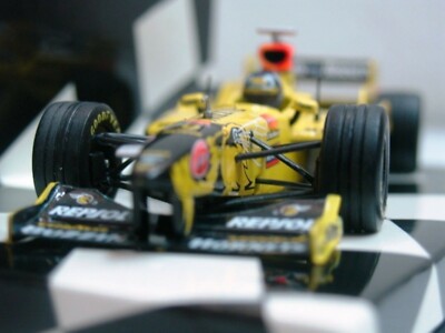 WOW EXTREMELY RARE Jordan 198 MG Honda D Hill Hockenheim 1998 1:43