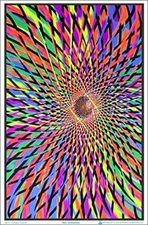 Andromeda Laminated Blacklight Poster - 23.5" x 35.5"