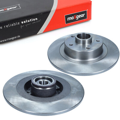 MAXGEAR Bremsscheiben hinten L+R für RENAULT MEGANE SCENIC TALISMAN GRAND SCENIC