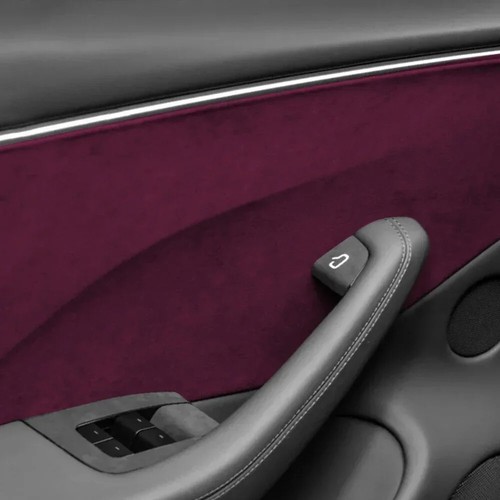 Car Interior Modification Stickers Suede Fabric Vinyl Auto Self-adhesive Film - Picture 18 of 30