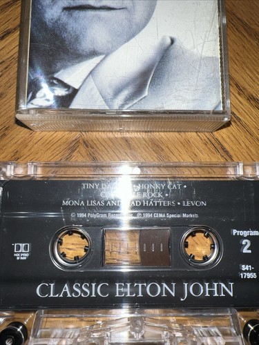 Classic Elton John Cassette Tape TESTED (Polygram 1994) - Picture 3 of 3