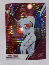 2022 Panini Chronicles Phoenix Pink Pulsar #20 Mike Trout MVP