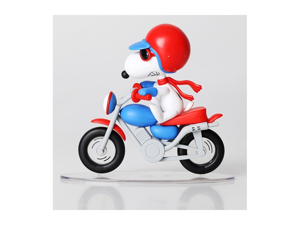 Medicom Toy UDF Peanuts Series 13 MOTOCROSS SNOOPY Figure