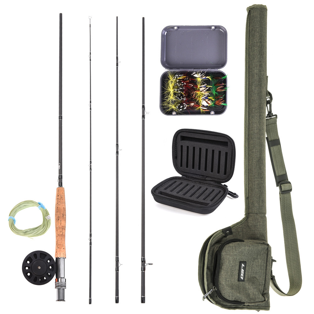 7 8 fly reel 5 6 fly rod The Opener Fly Fishing Rod & Reel Combo – Perfect Hatch main image 1