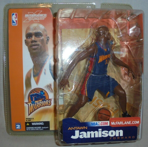 Sealed- 2002 -Antawn Jamison- Variant McFarlane Series 2 6" Figure TOY