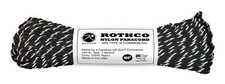 Parachute Cord FALLSCHIRMLEINE 100 FOOT Army Military Seil  REFLECTIVE TRACER