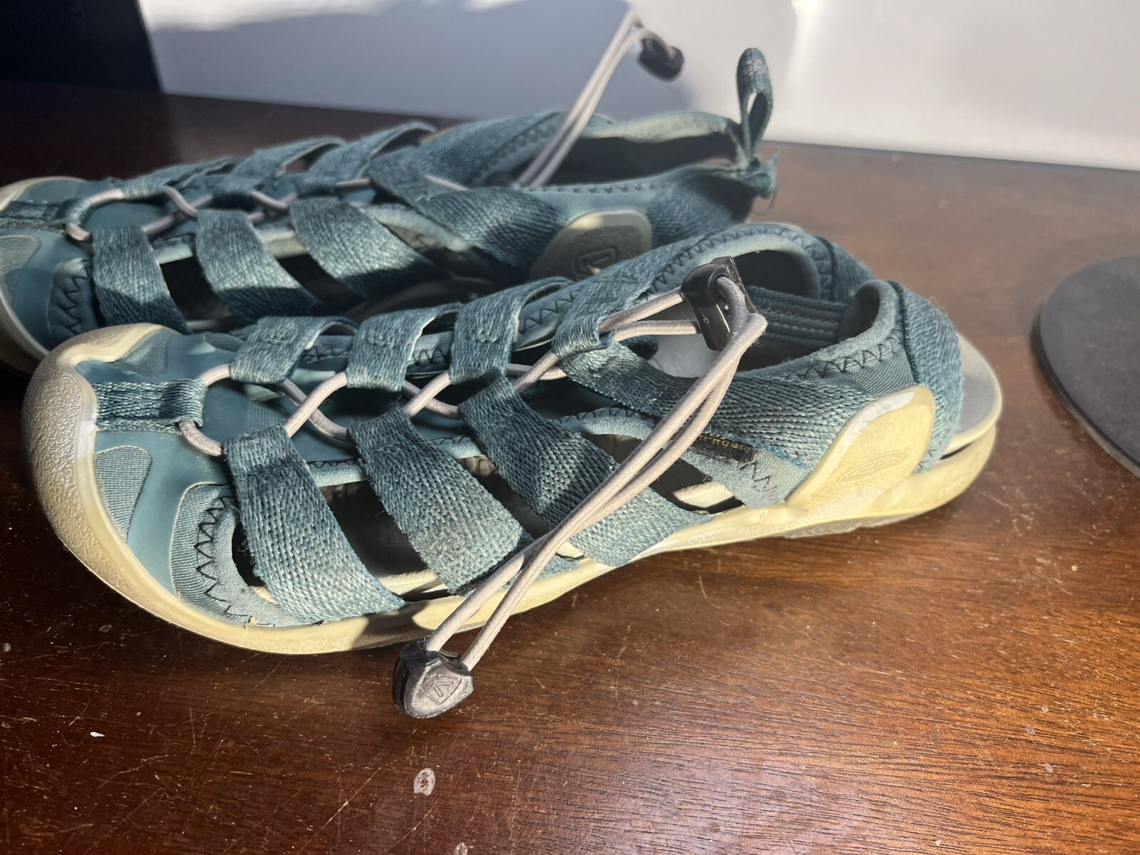 Sandali Keen donna taglia 6 Clearwater CNX comodi piatti 1010996 grigio blu