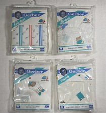 Vtg 80s Gerber Crib Set 24x38  Mini Crib Sheets Pillowcases New Old Stock