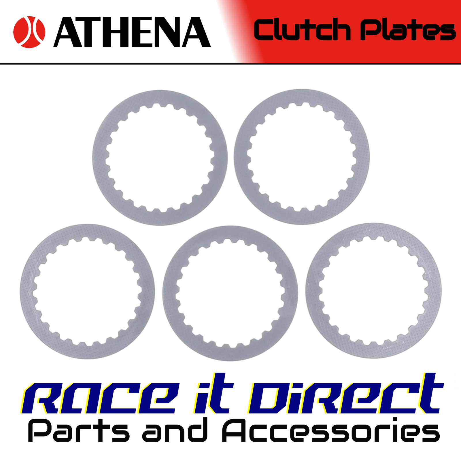 Athena Metal Clutch Plate Kit for 2012-2013 KTM SXS 65 Performance Upgrade