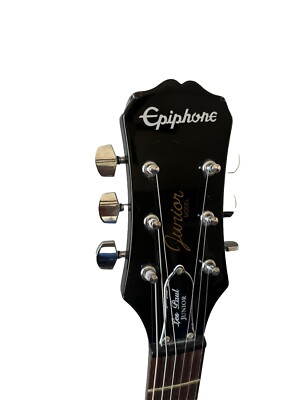 Epiphone Les Paul Junior Electric Guitar - Ebony Black Epiphone Les Paul Junior Electric Guitar - Ebony Black