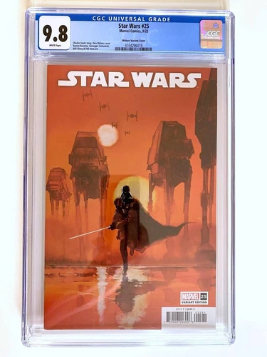 STAR WARS #25 CGC 9.8 (2022) Alex Maleev Variant Cover 1:50
