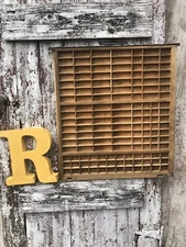 RARE Hamilton Wooden Printers Drawer Letterpress Typeset Tray DELUXE #5