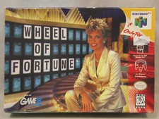 Wheel of Fortune Nintendo 64 N64 Authentic BOX ONLY