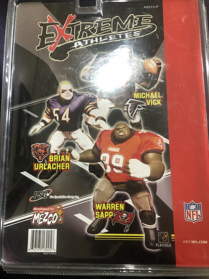 Figura de acción Extreme Athletes Tampa Bay Buccaniers Warren Sapp NFL Foto 4 de 4