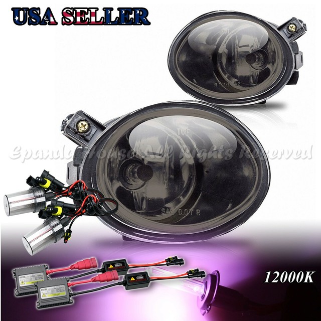 FOR 0105 BMW E46/M3/0003 M5/0305 330I 330CI SMOKED FOG LIGHTS