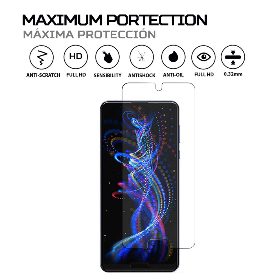 ANTISHOCK Screen protector for Sharp Aquos R5G - Image 2 of 4