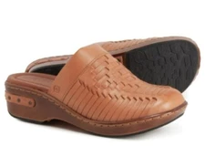 Born Women's Yucatan Leather Clog Natural Sizes 6 8 10 11