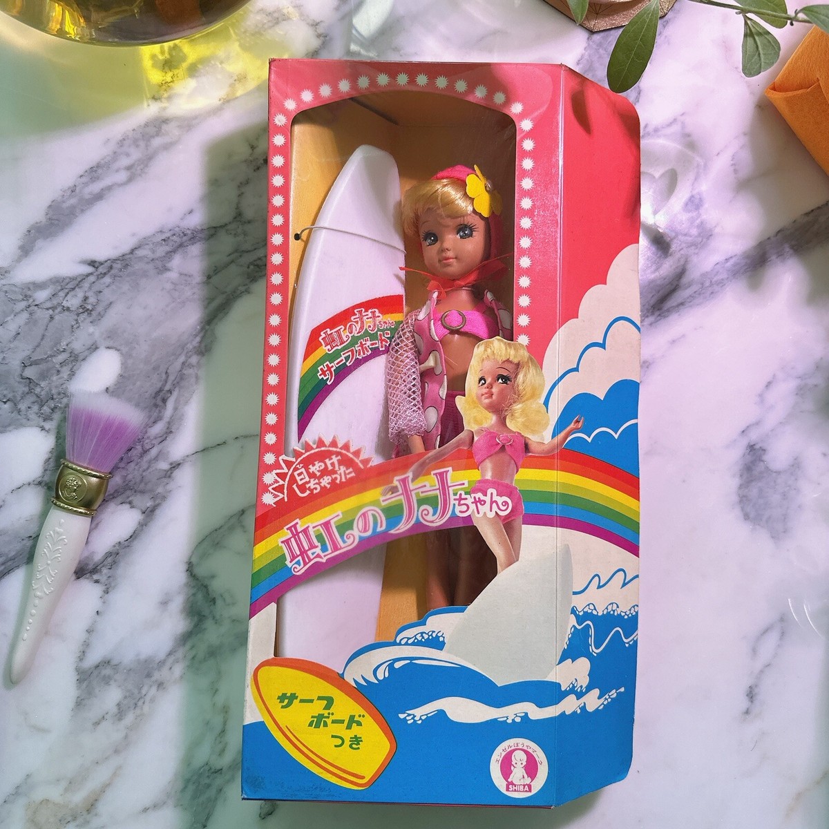 NRFB VTG Japan SHIBA Seisakusho Rainbow Nana-Chan Box | eBay