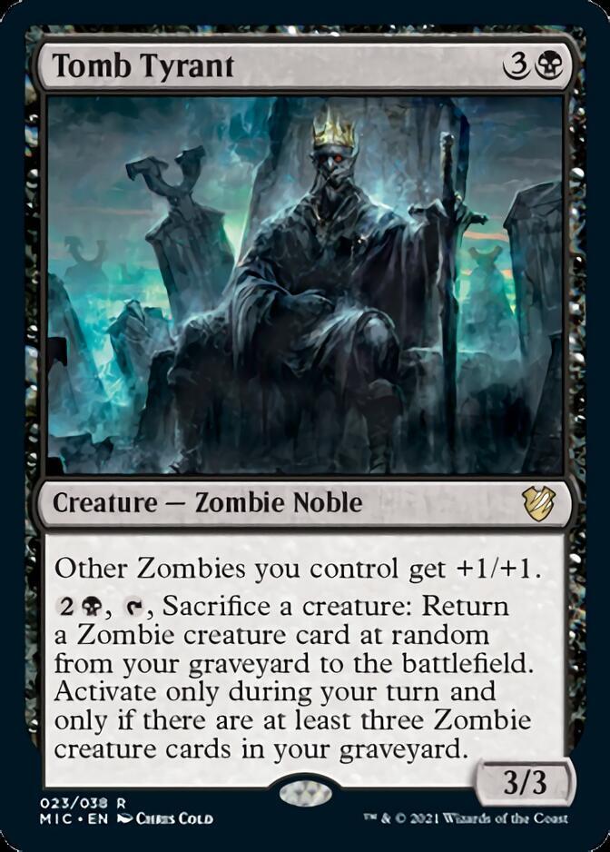 Tomb Tyrant [Innistrad: Midnight Hunt Commander] Magic MTG