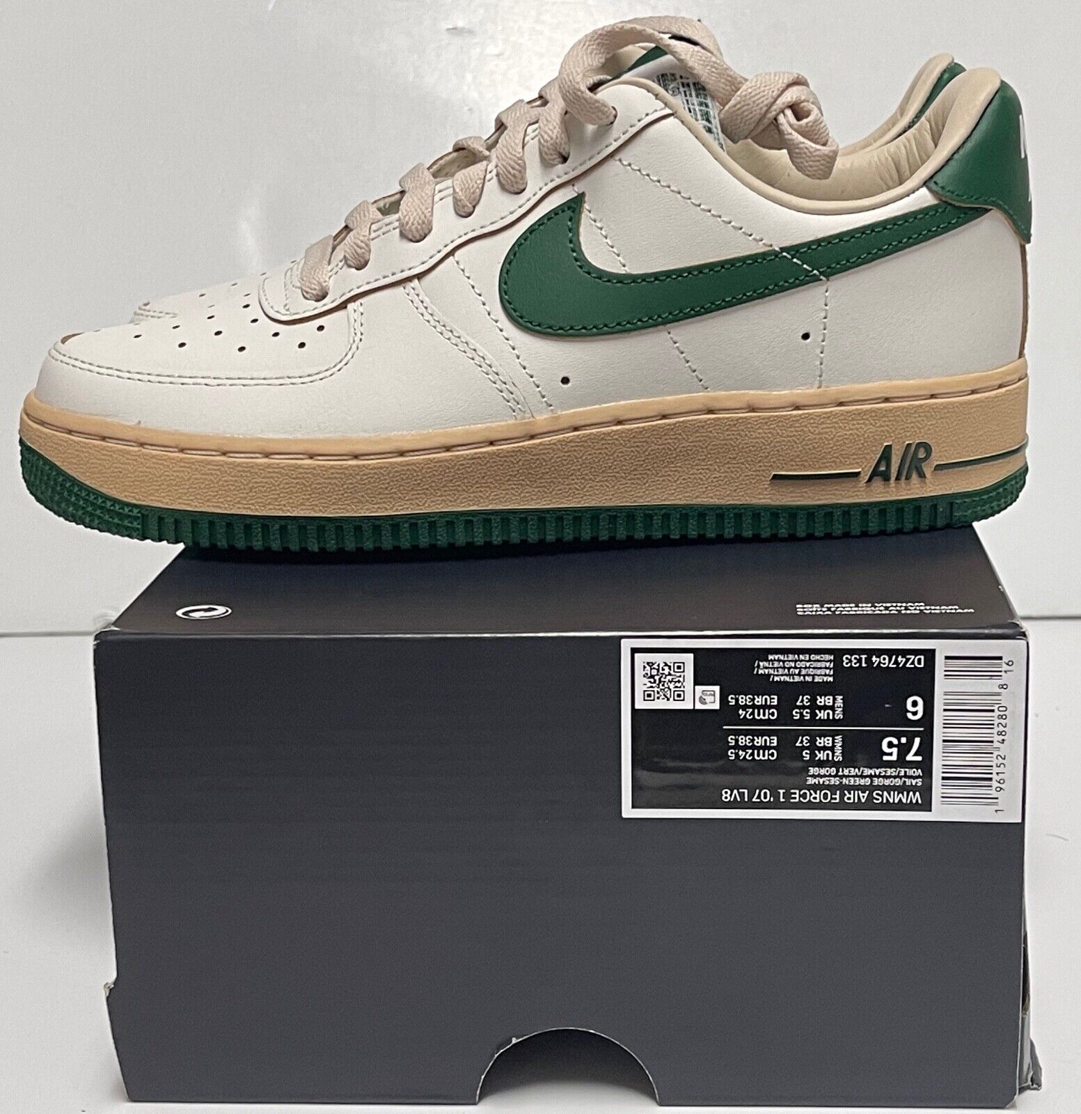 Nike Air Force 1 Low Sail/Gorge Green DZ4764-133