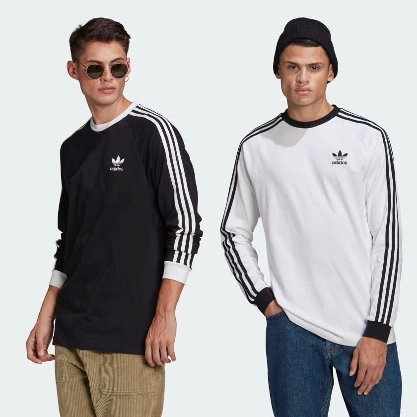 ADIDAS ADICOLOR CLASSICS 3-STRIPES LONG-SLEEVE T-SHIRT - Image 3 of 3