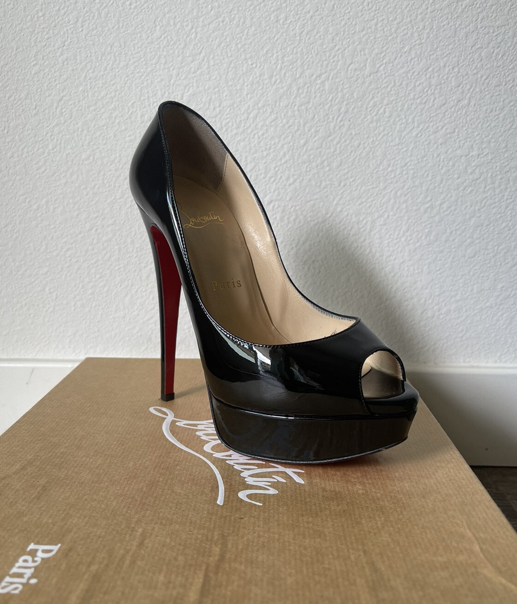 Christian Louboutin サイズ34 Funnyto - Low-top sneakers - Calf leather - Navy - Kids