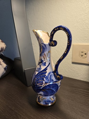 Vintage/ Almost Antique 1934- 1963 " Belgian Hubert Bequet Pitcher/ Vase RARE!!! - Picture 9 of 11