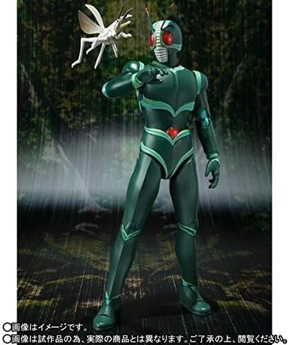 Figura de acción BANDAI S.H.Figuarts Masked Kamen Rider J de Japón Foto 2 de 4