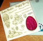 CTMH D1633 HOPPING BY ~ BUNNIES, Eggs-tra special delivery, Some bunny loves you