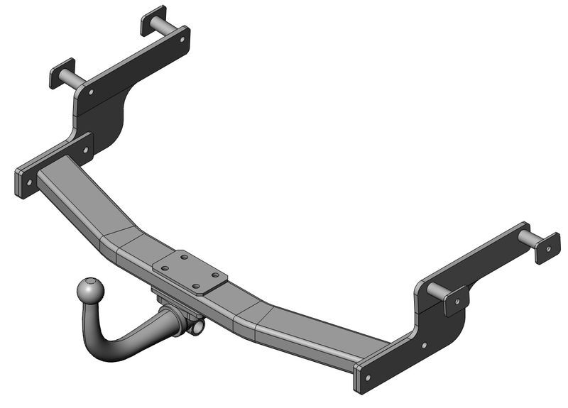 Attelage pour Mini One et Cooper 11/2001-03/2014 crochet remorquage voiture