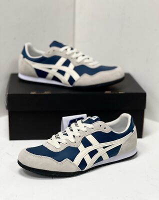 Onitsuka Tiger SERRANO 1183B400-406 Mako Blue/Cream Unisex Sneakers Casual Shoes