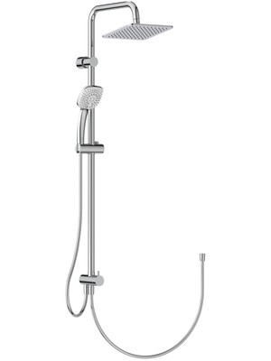 Ideal Standard A5862AA Idealrain Cube Duschsystem Aufputz Chrom