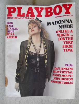 September 1985 Playboy Magazine - Madonna | eBay