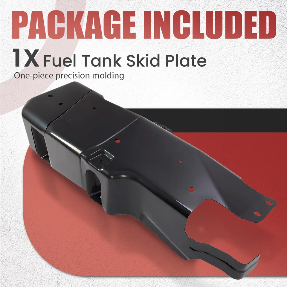 Gas Fuel Gas Tank Skid Plate For 2007-2018 Jeep Wrangler & 2018 Wrangler JK Foto 4 de 4