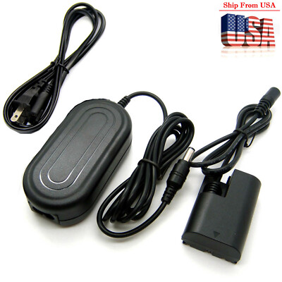 DC 8V/3A ACK-E6 AC Adapter Power Supply For Canon EOS 5D Mark II III 6D 60D 70D