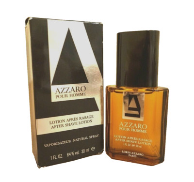 Azzaro Pour Homme by Loris Azzaro Aftershave Lotion Spray 30ml  1oz for Men Rare